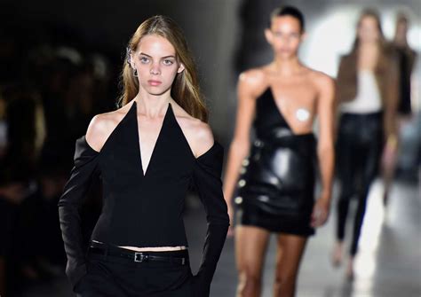 Designer Vaccarello S Sexed Up Leather For Saint Laurent Debut Women