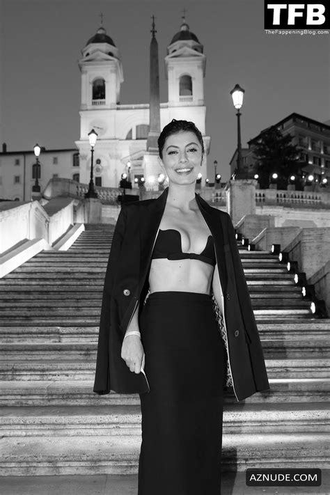 Alessandra Mastronardi Sexy Seen Flaunting Her Hot Tits At The