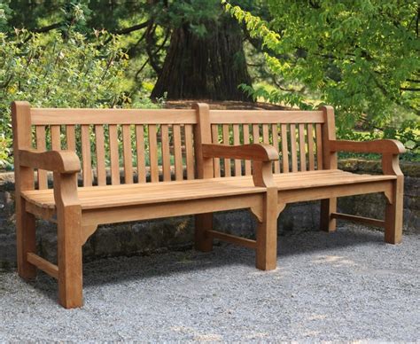 Balmoral Large Heavy Duty Park Bench With 3 Arms 24m