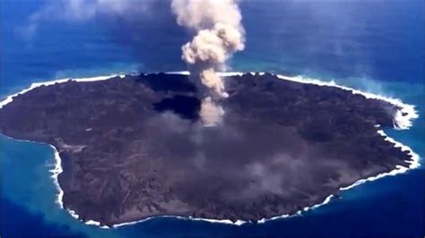 Volcanic Island Massive Eruptions In Japan Youtube