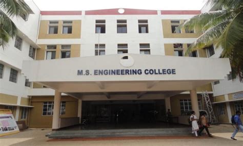 M S Engineering College Courses Fees Contact Details Facilities