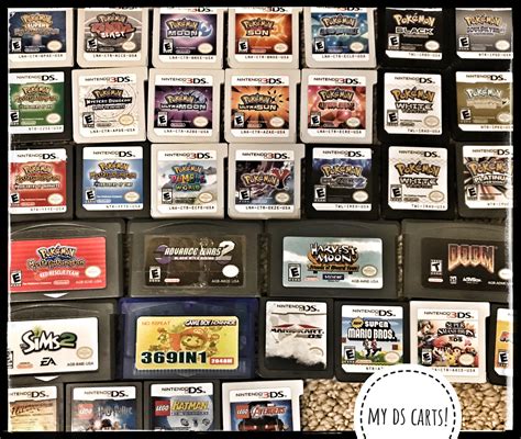 My Ds3ds Cartridge Collection And Nintendo Handheld Collection