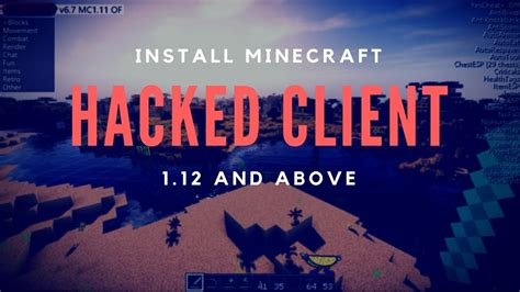 How To Install Minecraft Hacked Client For Wurst Youtube