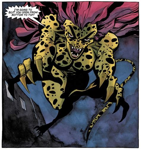 The Cheetah In Catwoman When In Rome 4 Art By Tim Sale And Dave