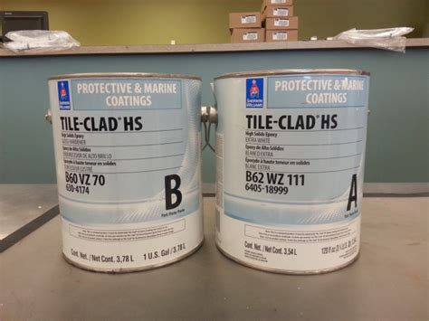 Sherwin Williams Tile Clad Hs Epoxy Professional Painting Contractors