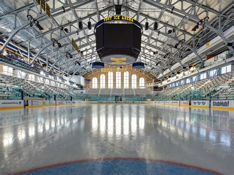 U Of M Yost Ice Arena Rossetti Archinect