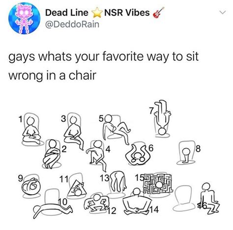 What S The Best Way To Sit On A Chair R Lgbt