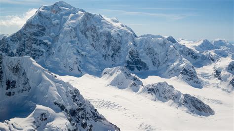 Download Alaska Peak Snow Winter Nature Mountain 4k Ultra Hd Wallpaper