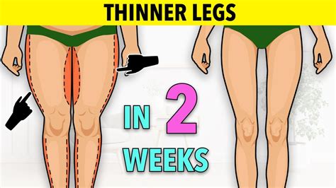 How To Get Thinner Legs In 2 Weeks Tone And Shape Youtube