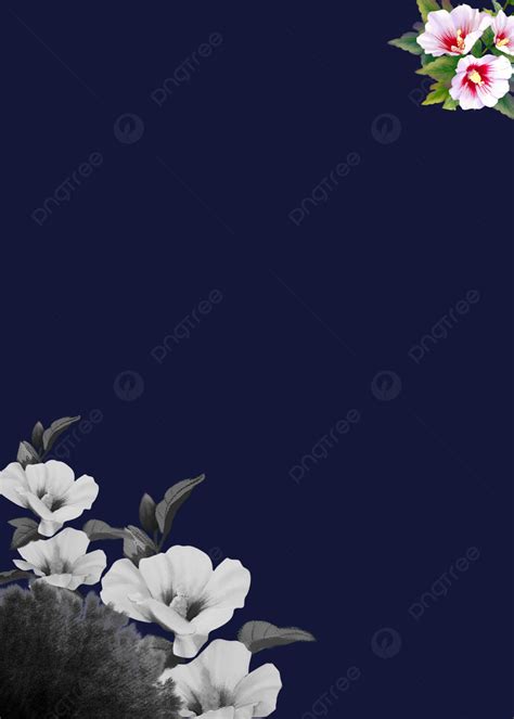 Background Latar Belakang Bunga Tanaman Sederhana Yang Gelap Gelap