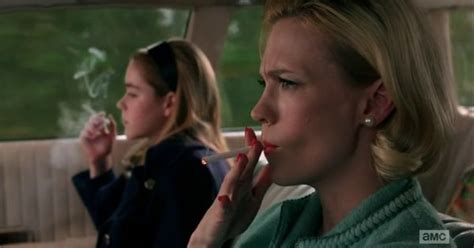 Betsy And Sally Smoking In Car Mad Men Pinterest Smoking Mad Men And Daughters