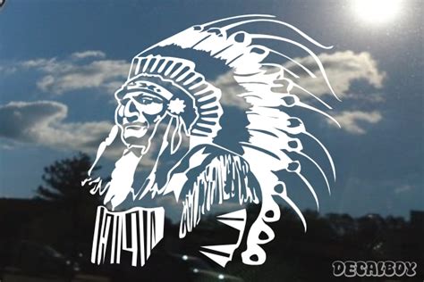 Native American Decals And Stickers Decalboy