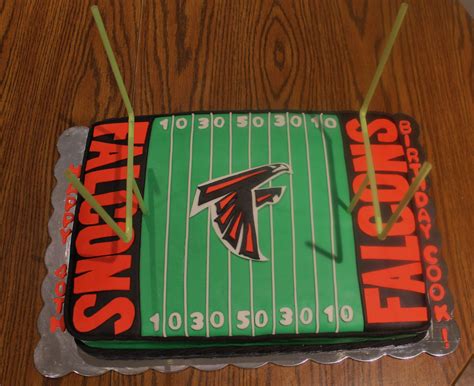 Falcons Football Cake Hubby Birthday Mens Birthday Party Th