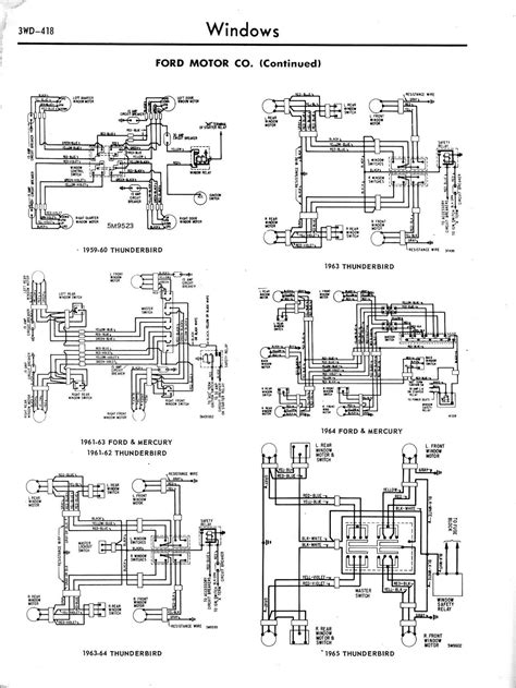 Wiring Diagram 1964 Thunderbird Accessories