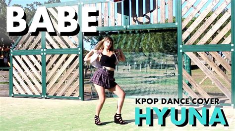 Hyuna Babe Dance Cover Ym Youtube