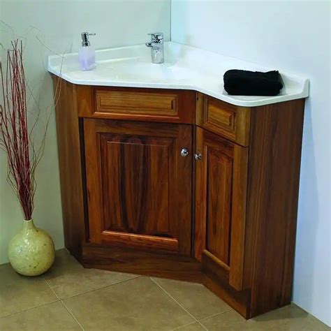 You will love this modern bathroom vanity with open shelf that diy bathroom vanity ideas. Corner vanity for master bath | Corner bathroom vanity ...