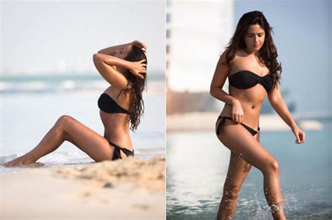 Nadia Forde Rocks Kelly Brook Style Figure In Dubai Daily Star