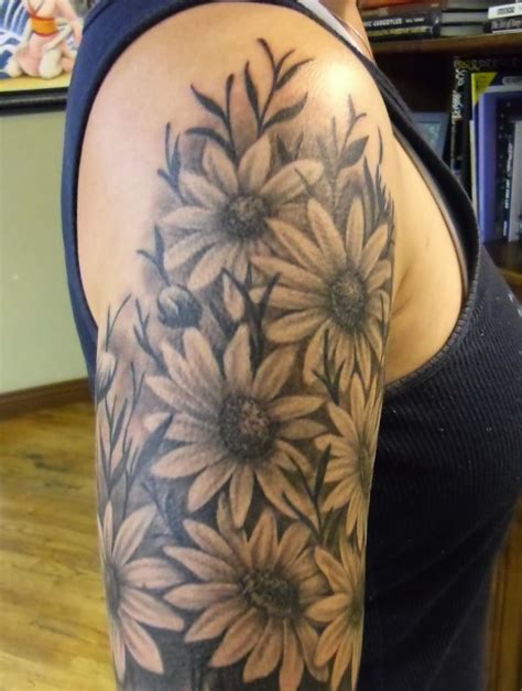 40 Beautiful Daisy Tattoos On Shoulder