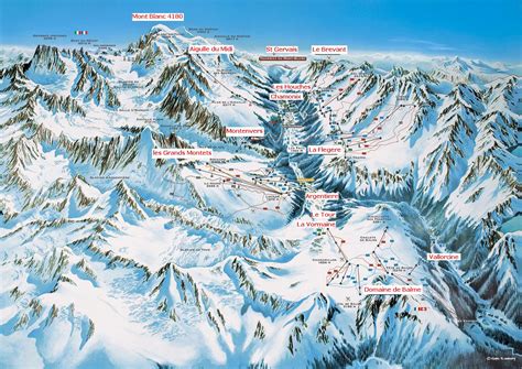 Chamonix's proximity to italy and switzerland means that with the mont blanc unlimited ski pass you can enjoy skiing in 3 countries, so. Chamonix Ski Map Free Download