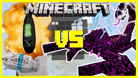 Minecraft NUKE VS OVERLORD SCORPION THE TITAN AND GOD OF ALL