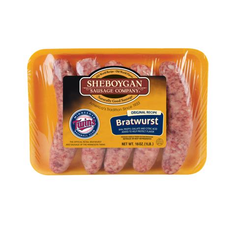 Raw Bratwurst 121 Lb