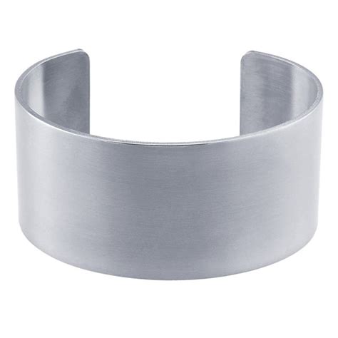 Stainless Steel 15mm Thick Cuff Bracelet Bodycandy