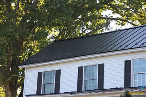 Metal Roofing With Custom Made Solar Fans Alpha Rain Roof Specialist