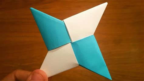 How To Make A Paper Ninja Star Shuriken Origami YouTube