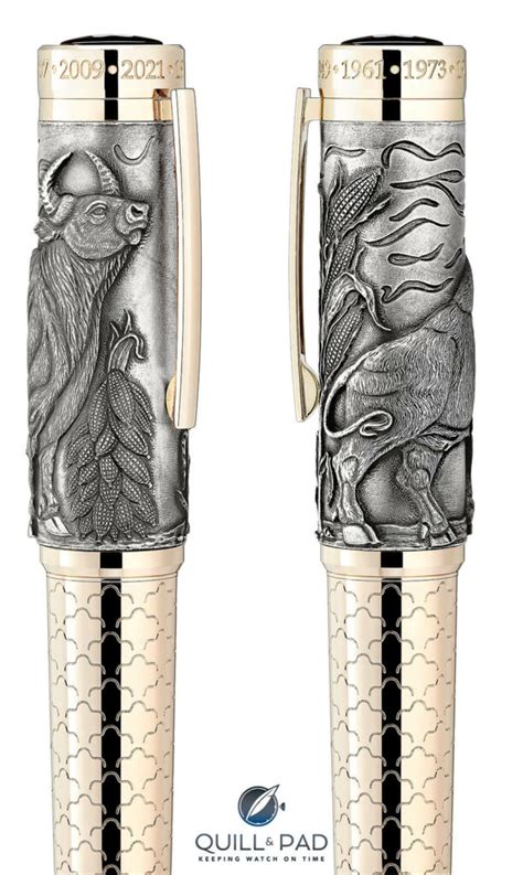 Giới Thiệu Mẫu Bút Montblanc Legend Of Zodiacs The Ox Limited Edition 512