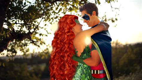 Poison Ivy And Robin By Elephant883 On Deviantart