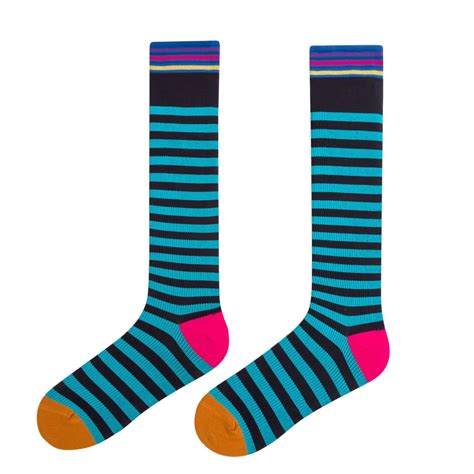 Multi Color Stripes Socks Sock Ground Socks Manufacturer