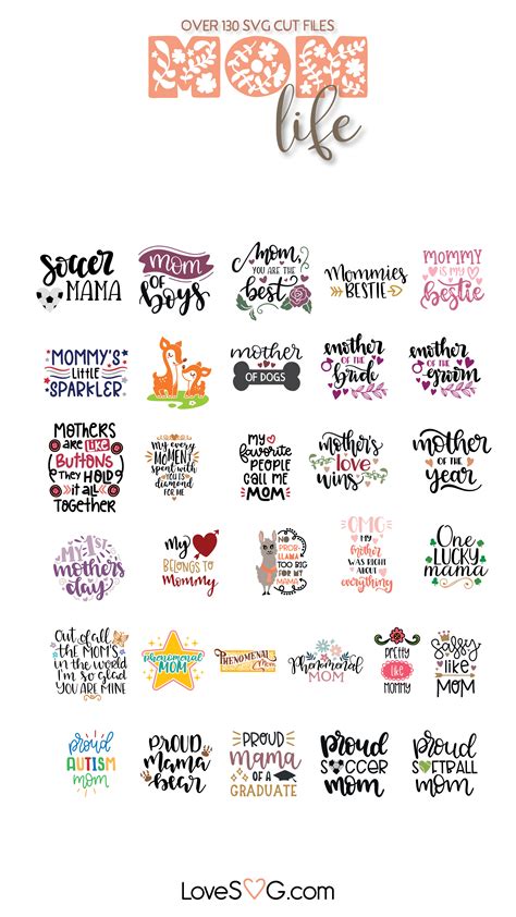 Download Mom Life SVG Bundle - Lovesvg.com