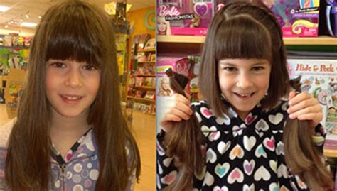 Using hair and financial donations generously donated to the program, angel hair for kids provides wigs and hair systems to recipients at no cost to please contact or send your hair donation to angle hair for kids. Wigs for Kids Hair Donations | KidSnips | Chicago Family ...