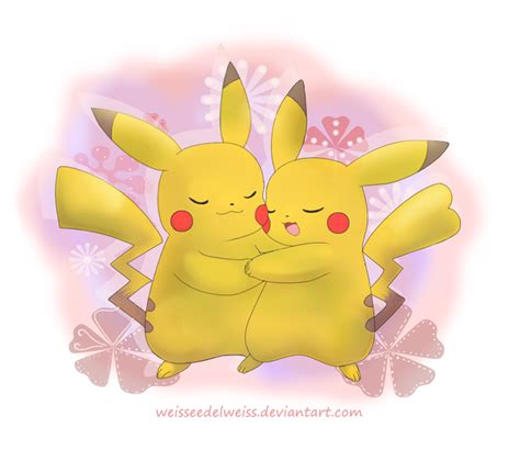 Happy Pikachu By Weisseedelweiss On Deviantart