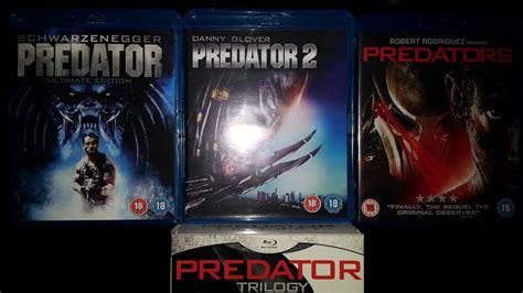 Predator Trilogy Blu Ray Box Set Product Review Youtube