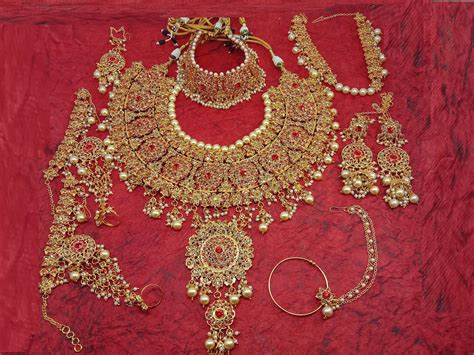 Indian Bridal Jewellery The Jodha Akbar Jewellery Set Etsy