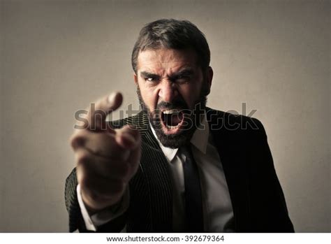 Angry Man Shouting Stock Photo 392679364 Shutterstock
