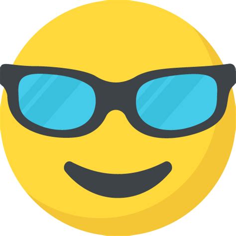 Emojis Lentes Sol Imágenes Para Peques
