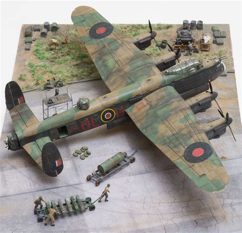 Avro Lancaster Mark I L7540 Ol U Of No 83 Squadron Rafs Lancaster