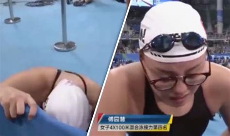 Chinese Swimmer Fu Yuanhui Breaks Period Taboo After Finishing Fourth