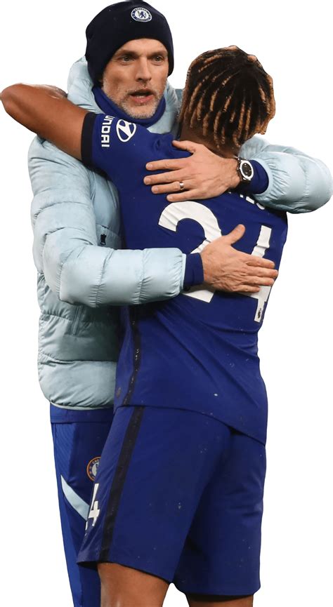 Thomas tuchel, manager of chelsea football club. Thomas Tuchel & Reece James football render - 77669 ...