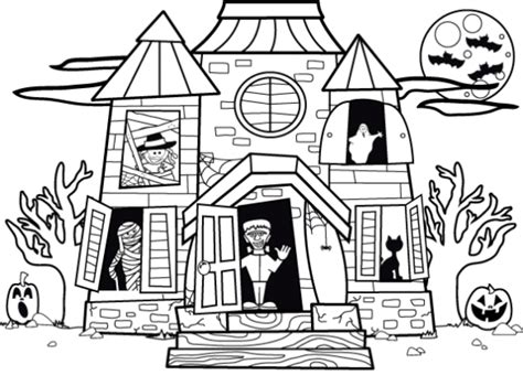 One of the preferred ways to color it would be making the house in the picture is you can also colour the page with the colours we have on the left side of the page, and print it when you done. Houses For Kids Drawing at GetDrawings | Free download
