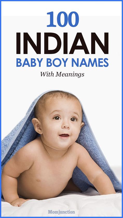 Top 100 Modern Indian Baby Boy Names With Meanings | Indian baby names, Baby boy names, Tamil 