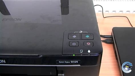 You should make the choice of source. How to do Head Cleaning on Epson Stylus SX125 - YouTube