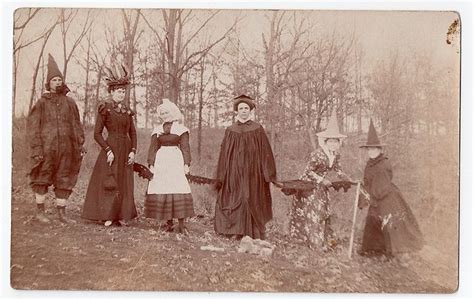 1910 Photo Postcard Vintage Halloween Photos Halloween Photos