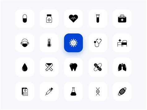 Medical Icon Set By Dipa Inhouse On Dribbble