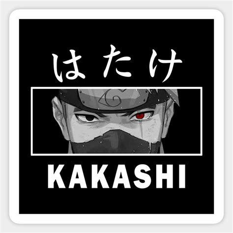 Kakashi Hatake Naruto Shippuden Sticker Dibujos Camisetas Pegatinas