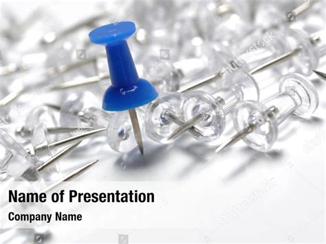Push Pins Powerpoint Template Push Pins Powerpoint Background