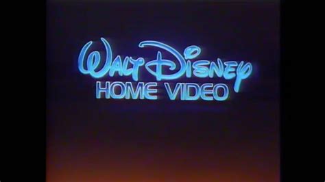 Walt Disney Home Video International Logo 1981 1987 Pal Best