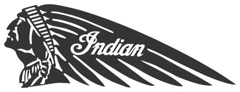 Indian Motorcycle Brand Indian Motorcycle Skull Decal 1024x396 Png